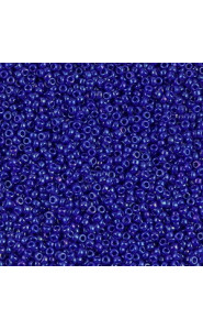 Miyuki rocailles Perlen 15/0 - Opaque cobalt luster 15-1945